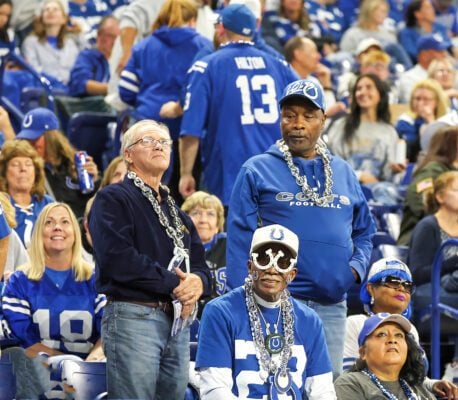 Scenes from the Indianapolis Colts versus the Tennessee Titans NFL game, held on October 26, 2025, at Lucas Oil Stadium, in downtown Indianapolis, Indiana. (Photo/David Dixon)