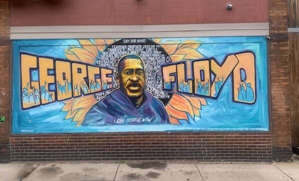 Goerge Floyd mural 