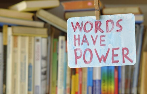 Books, words have power