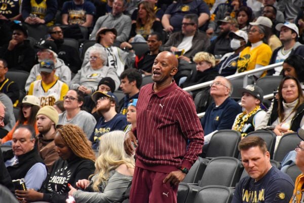Charlotte Hornets and Indiana Pacers NBA professional basketball game at Gainbridge Fieldhouse in downtown Indianapolis, Indiana in November of 2025. Photo taken by Tiffany Nmose of the Indianapolis Recorder and Indiana Minority Business Magazine.