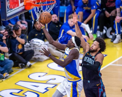 Detroit Pistons at Indiana Pacers NBA basketball game in 2025 of November at Gainbridge Fieldhouse.