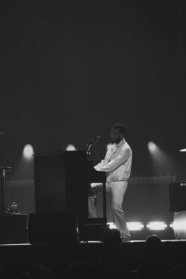 John Legend concert in Indiana in November of 2025, photo taken by Mia Moore of the indianapolis Recorder and Indiana Minority Business Magazine and their affiliates.