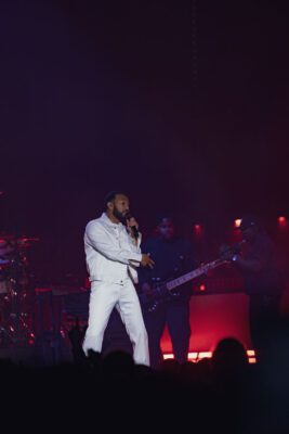 John Legend concert in Indiana in November of 2025, photo taken by Mia Moore of the indianapolis Recorder and Indiana Minority Business Magazine and their affiliates.