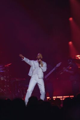 John Legend concert in Indiana in November of 2025, photo taken by Mia Moore of the indianapolis Recorder and Indiana Minority Business Magazine and their affiliates.