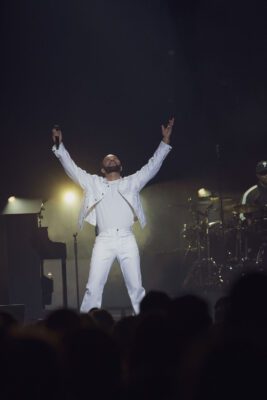 John Legend concert in Indiana in November of 2025, photo taken by Mia Moore of the indianapolis Recorder and Indiana Minority Business Magazine and their affiliates.