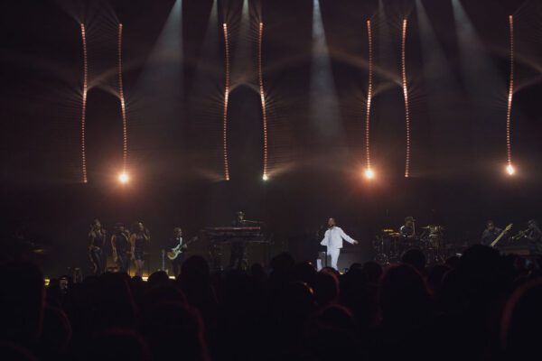 John Legend concert in Indiana in November of 2025, photo taken by Mia Moore of the indianapolis Recorder and Indiana Minority Business Magazine and their affiliates.
