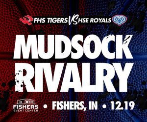 Mudsock rivalry at Fishers Event Center.