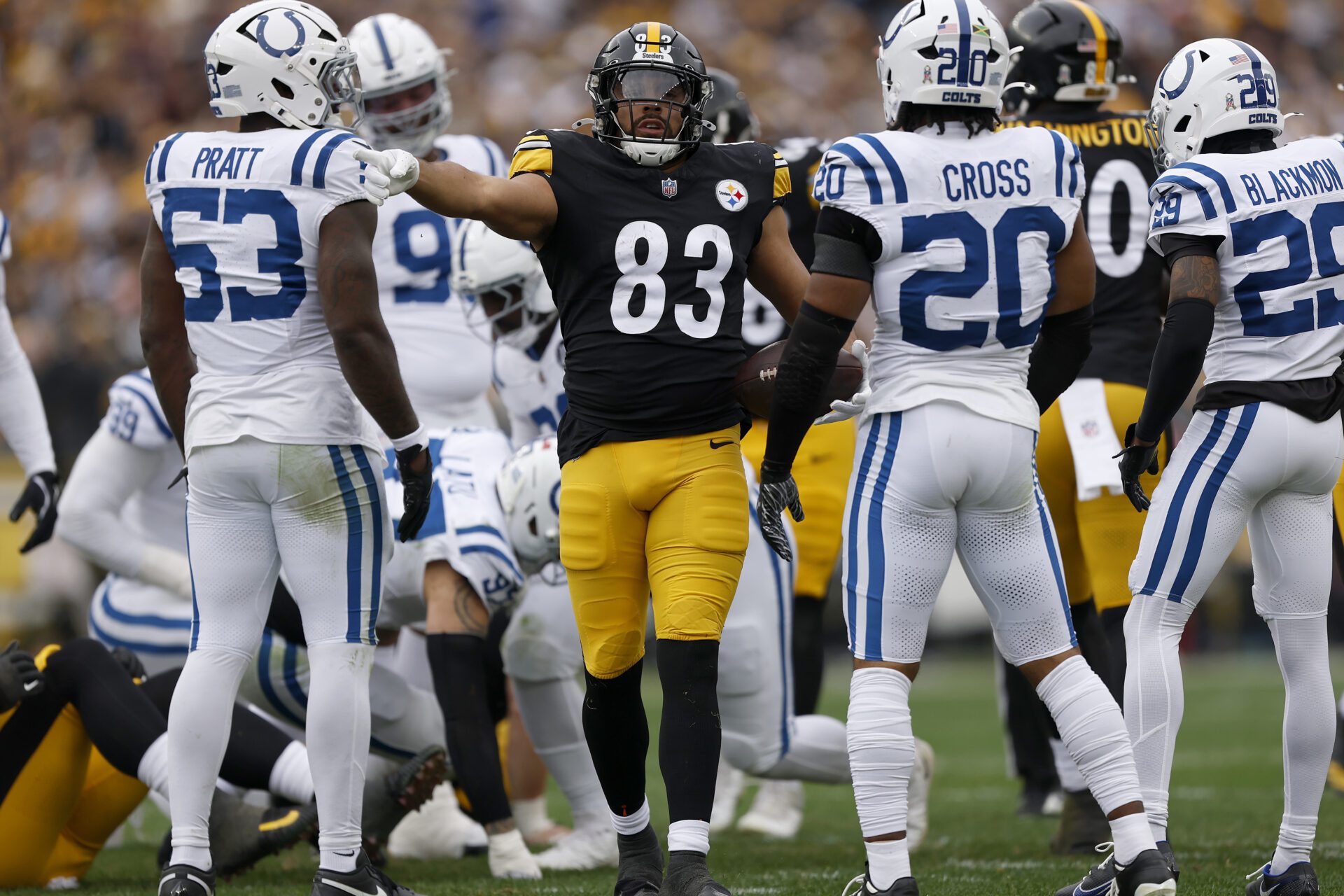 Indianapolis Colts at Pittsburgh Steelers NFL Game Week 9 November 2025.