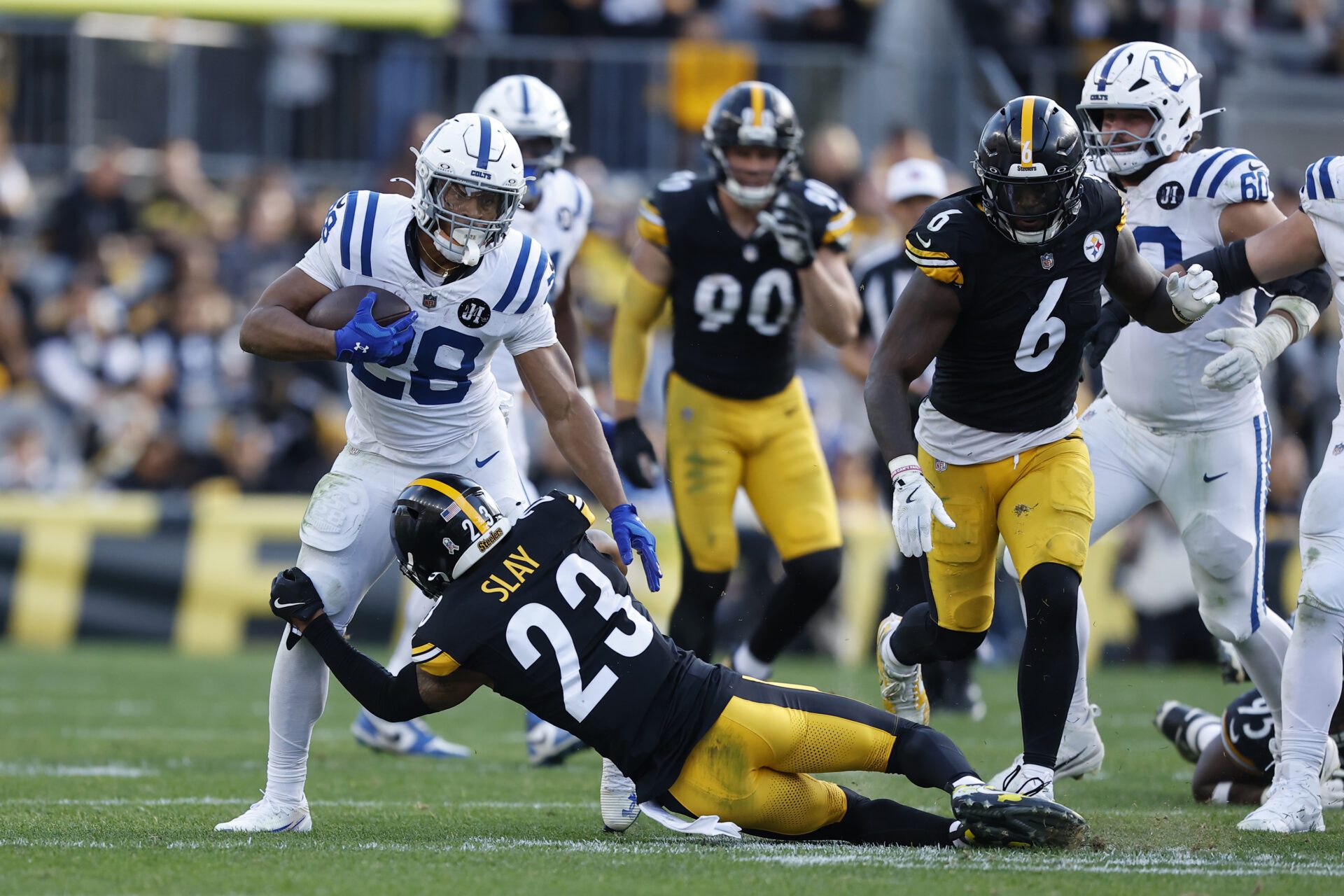 Indianapolis Colts at Pittsburgh Steelers NFL Game Week 9 November 2025.