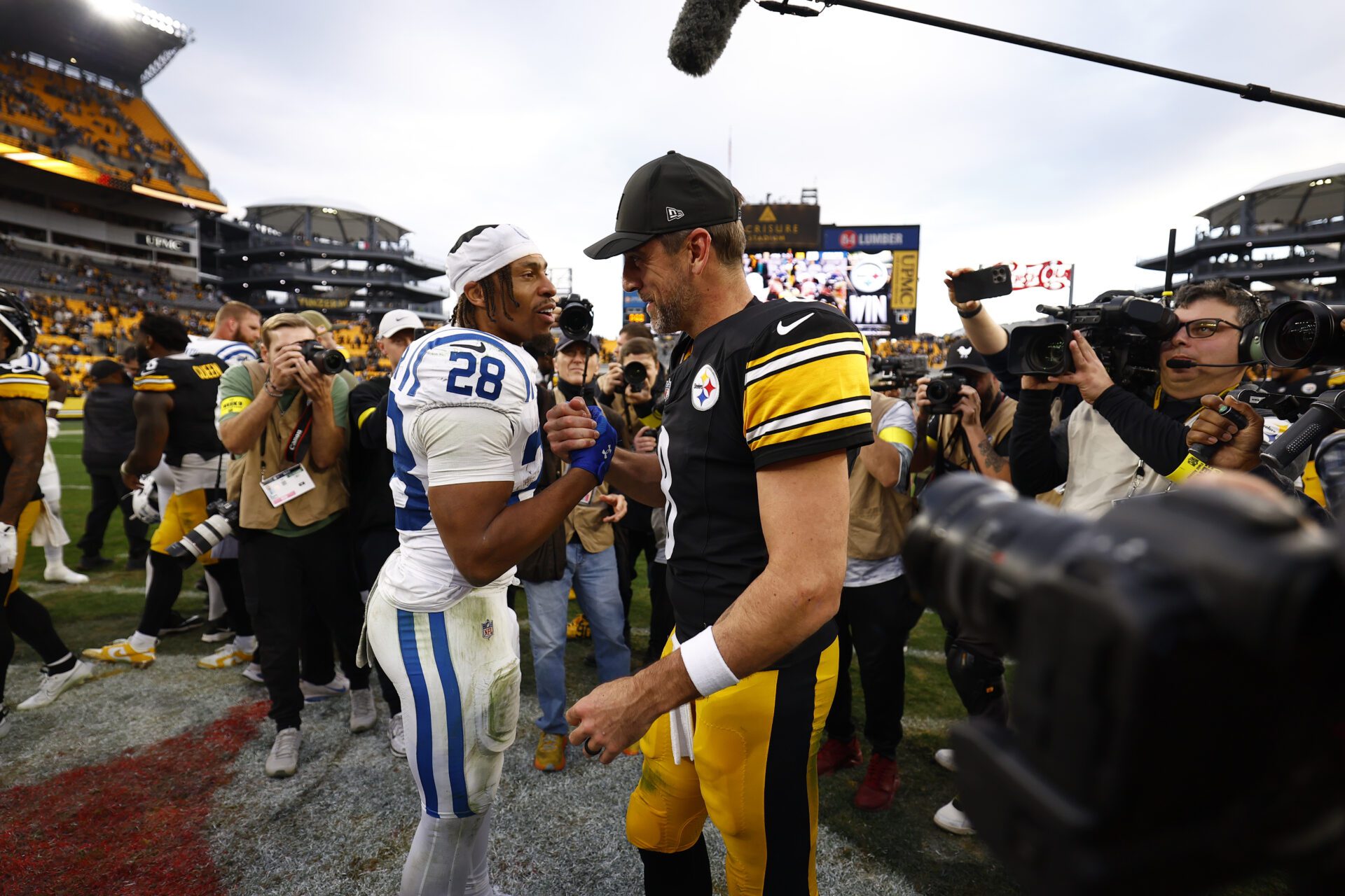 Indianapolis Colts at Pittsburgh Steelers NFL Game Week 9 November 2025.