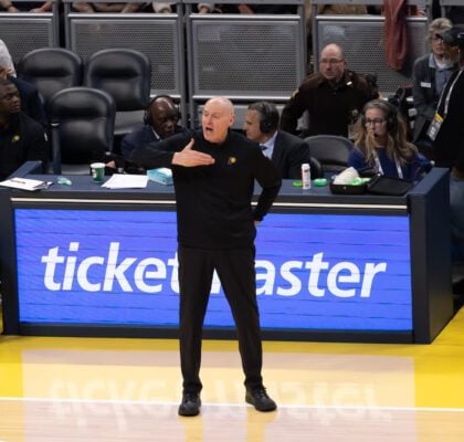 Chicago Bulls at Indiana Pacers NBA basketball game on November 29, 2025 at Gainbridge Fieldhouse, in downtown Indianapolis, IN. Photo taken by Walt Thomas of the Indianapolis Recorder.