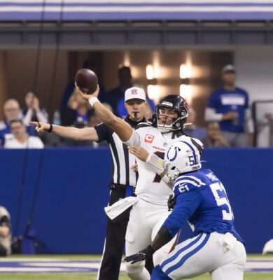 Houston Texans at Indianapolis Colts NFL football game on December 2, 2025 in Indianapolis, Indiana. Photo taken by Walt Thomas of the Indianapolis Recorder.