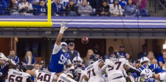 Houston Texans at Indianapolis Colts NFL football game on December 2, 2025 in Indianapolis, Indiana. Photo taken by Walt Thomas of the Indianapolis Recorder.