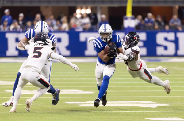 Houston Texans at Indianapolis Colts NFL football game on December 2, 2025 in Indianapolis, Indiana. Photo taken by Walt Thomas of the Indianapolis Recorder.