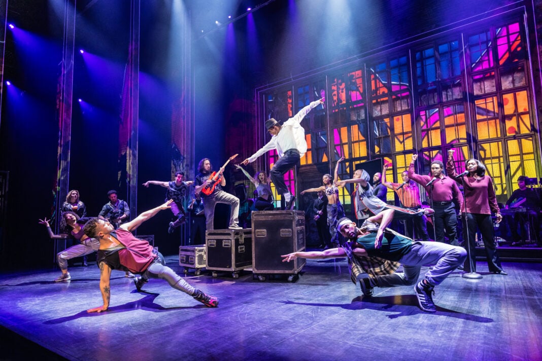 Jordan Markus as MJ in "MJ the Musical," onstage now through Jan. 18 at Old National Center. (Photo/Matthew Murphy)