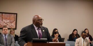 Gregory Porter presenting House bill 1029 in committee on Jan. 13, 2026. (Photo provided/Indiana House Democrats)