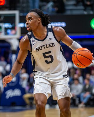 Butler University versus St. John's college basketball game in Indianapolis.
