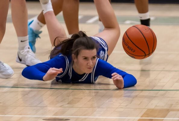Cathedral versus Chatard High School girls basketball January 2026.