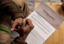 If you’re facing eviction in Indiana, what do you need to know? eviction notice. (Photo/Getty Images), Central Indiana Housing FAQ