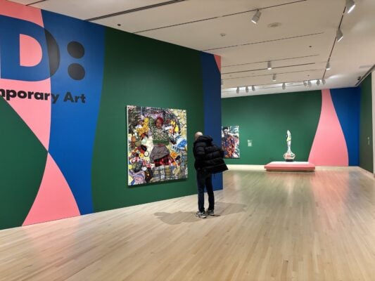 “Bold: New Voices in Contemporary Art” is on view now thorugh June, 28 at the IMA at Newfields. (Photo/Chloe McGowan)