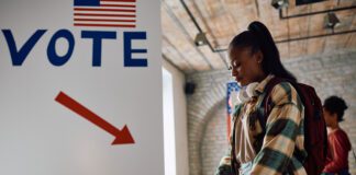 Black voter.