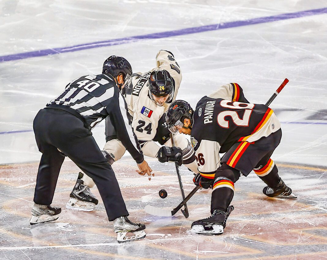 Indy Fuel Feb 2026 hockey game against Iowa.