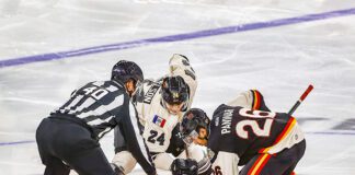 Indy Fuel Feb 2026 hockey game against Iowa.