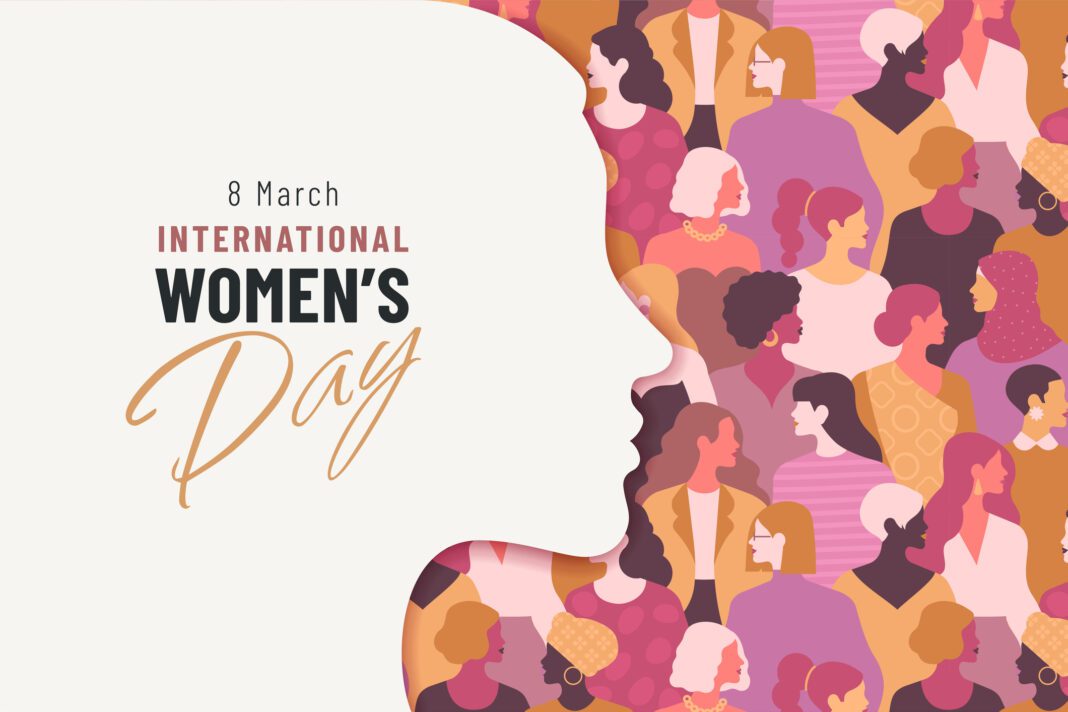 International Women's Day banner concept. International Womens Day