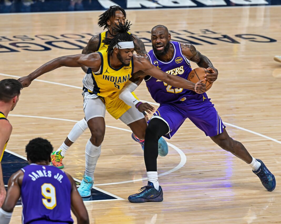 MARCH 25, 2026 LAKERS VS PACERS by Darnell Scott (4) Lakers versus Pacers in March of 2026.