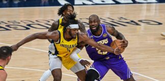Lakers versus Pacers in March of 2026.