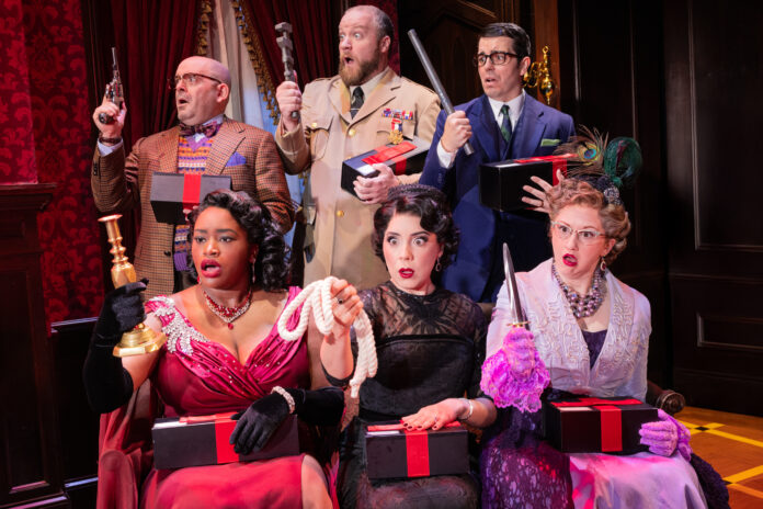 The Broadway National Tour of “Clue” is onstage at Old National Centre April 14-19. (Photo provided/Broadway Across America)
