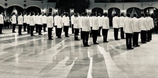This year, the 100 Black Men of Indianapolis will celebrate 40 years of the Beautillion Militaire, inviting members of previous classes to the Alumni Reception on April 11 at Newfields. (Photo provided/Kraig Kinchen)