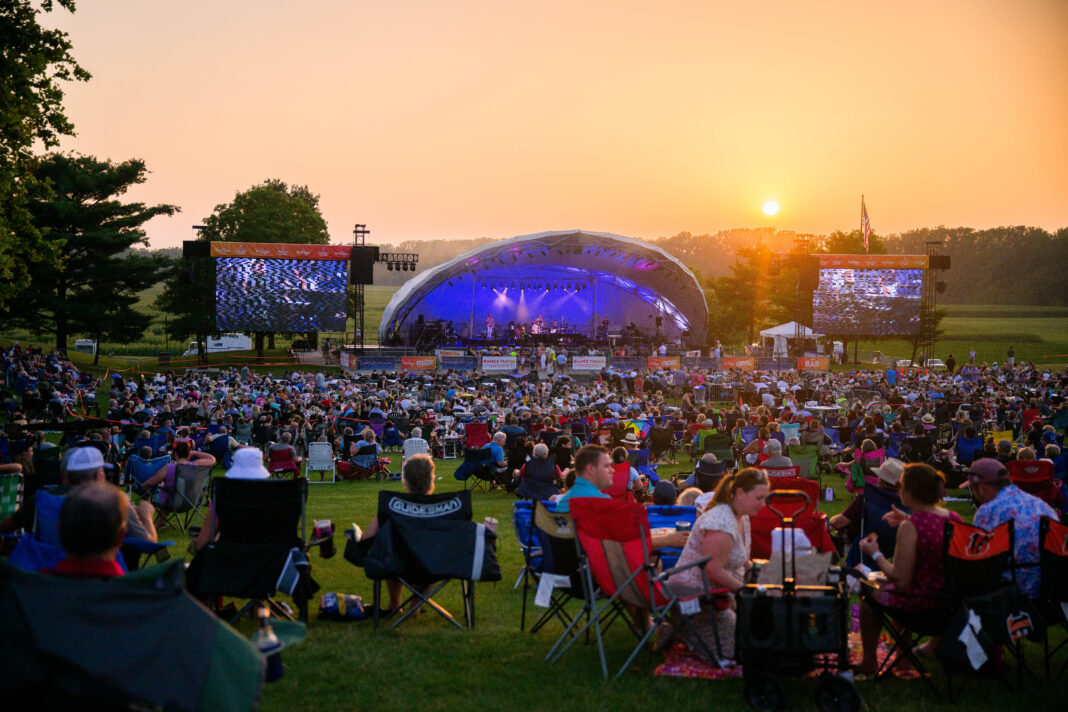 SOP 2023 AIMED 63 The Indianapolis Symphony Orchestra kicks off its 2025-26 season at Conner Prairie with 11 scheduled concerts as part of the 2026 Kroger Symphony on the Prairie season. (Photo provided/Indianapolis Symphony Orchestra)