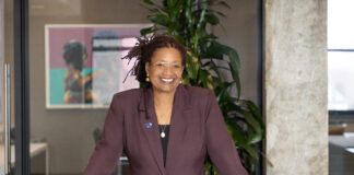 Tamara Winfrey-Harris, president and CEO of the Women’s Fund of Central Indiana, is one of this year’s recipients of the Indianapolis Propylaeum’s The May. (Photo provided/Indianapolis Propylaeum)