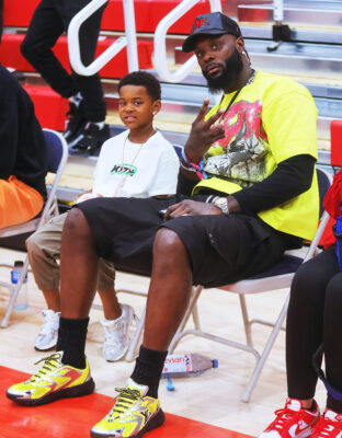 Former Indiana Pacers guard Lance "Born Ready" Stephenson during the 2026 Prep Ball Stars Midwest Challenge in Indianapolis, Indiana. (photo/David Dixon)