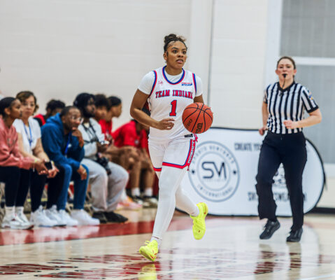Kamrah Banks (Crispus Attucks) during the 2026 Prep Ball Stars Midwest Challenge in Indianapolis, Indiana. (photo/David Dixon)