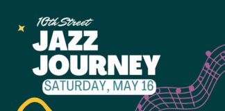 10th Street Jazz Journey returns on May 16. (Graphic provided/St. Clair Place Neighborhood Association via Facebook)