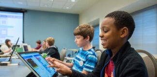 As part of Dream Big: STEPS to Space, middle school students will learn to program a micro:bit board which will be launched into near space. (Photo provided/Indiana State Museum)
