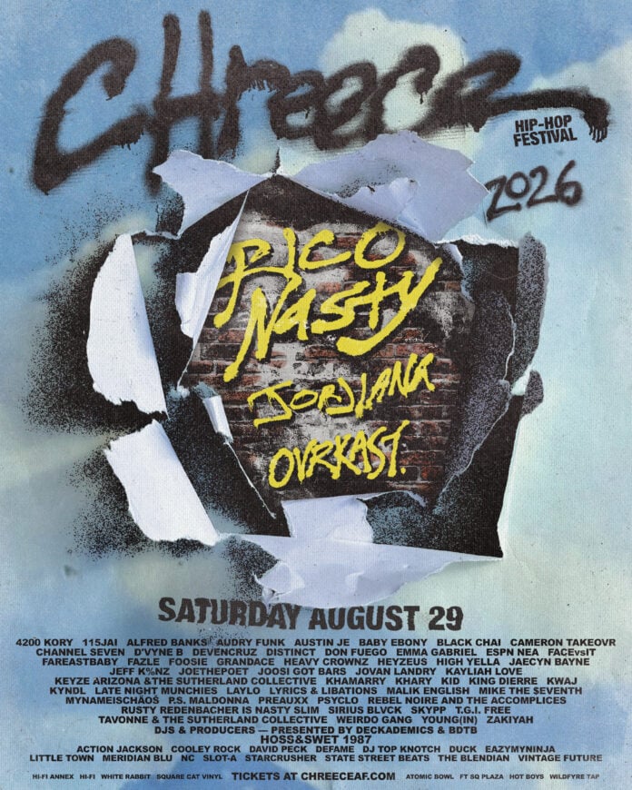 The 11th annual Chreece Hip Hop festival returns Aug. 29. (Graphic provided/Oreo Jones)