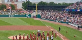 The Indianapolis Clowns returned to Victory Field as part of the Banana Ball World Tour May 15-16, 2026. (Photo/Chloe McGowan)