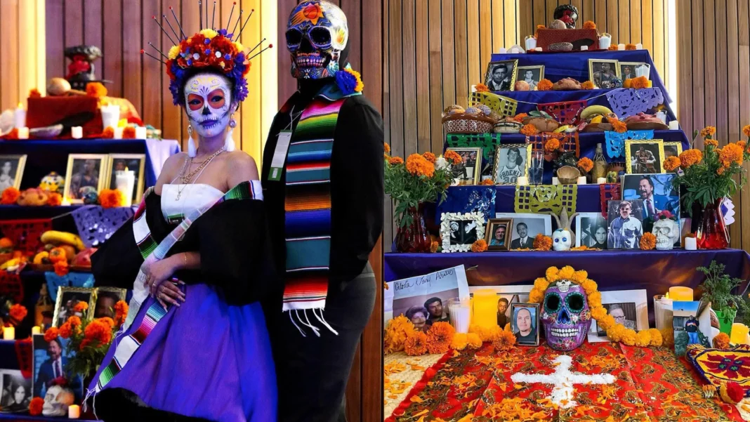 Dia De Muertos game 2022. (Photo Via NBA)