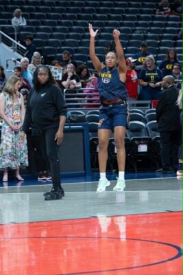 Scenes from the WNBA game between the Indiana Fever and Phoenix Mercury, on June 22, 2026 at Gainbridge Fieldhouse, downtown Indianapolis, Indiana. (Photo/Mia Moore)