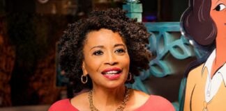 Jenifer Lewis talks about her legacy as "Mama Odie" in Disney's "Princess and the Frog" at Tiana's Joyful Celebration on June 5 at the Children's Museum of Indianapolis. (Photo/TiffanyNmose)