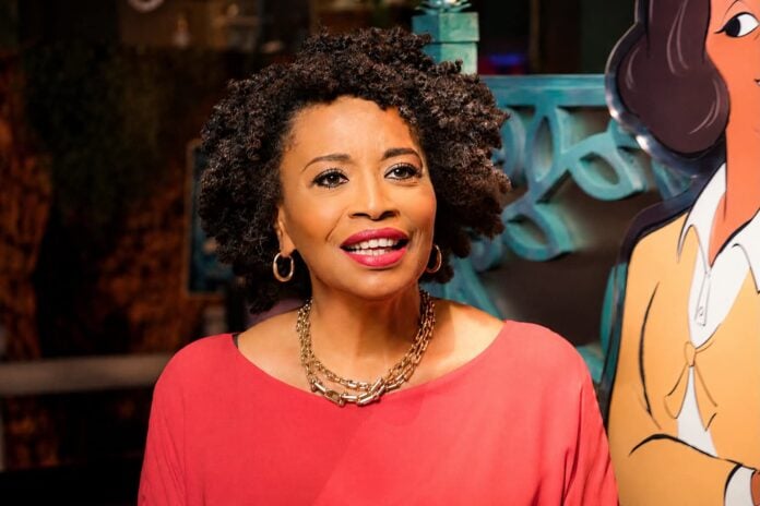 1000010027 Jenifer Lewis talks about her legacy as "Mama Odie" in Disney's "Princess and the Frog" at Tiana's Joyful Celebration on June 5 at the Children's Museum of Indianapolis. (Photo/TiffanyNmose)
