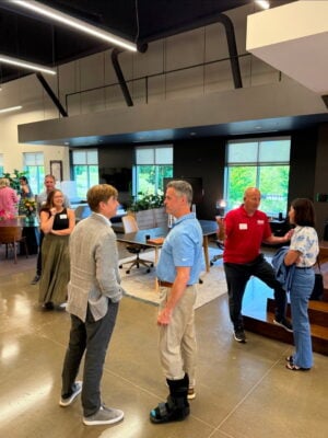 CEOs and local leaders come together once a year in parthership with Habitat for Humanity to help address affordable housing. (Photo provided/Robert Shegog)