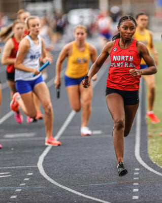 North Central Girls Regional Championship, Track and Field, held on May 26, 2026 in Indiana. (Photo/David Dixon)