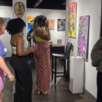 Owned by Jarrod Dortch and Rozell Jordan, Gallery 317 is an Indy-based Black-owned art gallery dedicated to showcasing the works of artists of color. (Photo provided/Gallery 317)