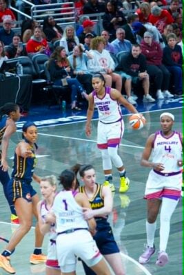 Scenes from the WNBA game between the Indiana Fever and Phoenix Mercury, on June 22, 2026 at Gainbridge Fieldhouse, downtown Indianapolis, Indiana. (Photo/Mia Moore)