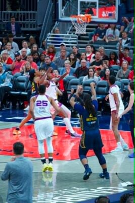 Scenes from the WNBA game between the Indiana Fever and Phoenix Mercury, on June 22, 2026 at Gainbridge Fieldhouse, downtown Indianapolis, Indiana. (Photo/Mia Moore)