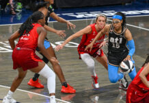 Recorder Rewind: Fever defeat Dream 83-71 (Photos) Atlanta Dream at Indiana Fever in May 2026.